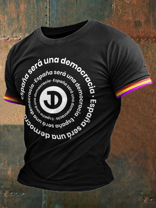 Camiseta estampada España de los hombres
