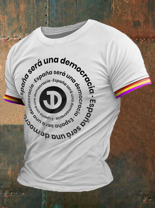 Camiseta estampada España de los hombres