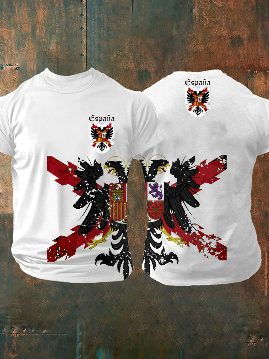 Camiseta de hombre con estampado Cruz de Borgoña de España Tercio