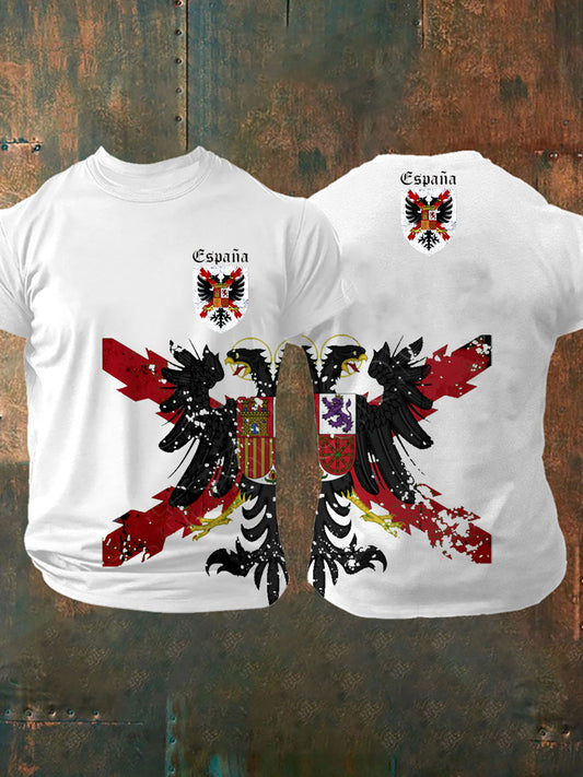 Camiseta de hombre con estampado Cruz de Borgoña de España Tercio