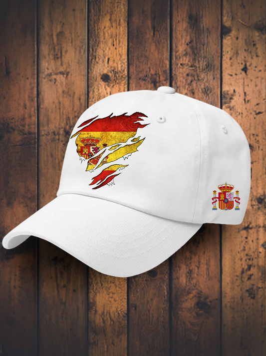 Unisex España Impreso Sombreros