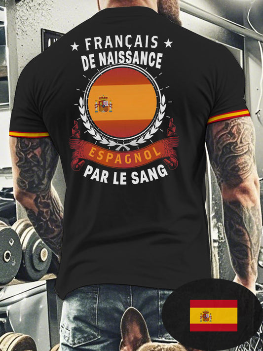 Camiseta España Par Le Sang para hombre