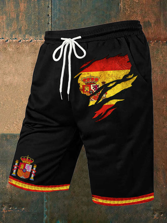 Shorts estampados de España de hombre