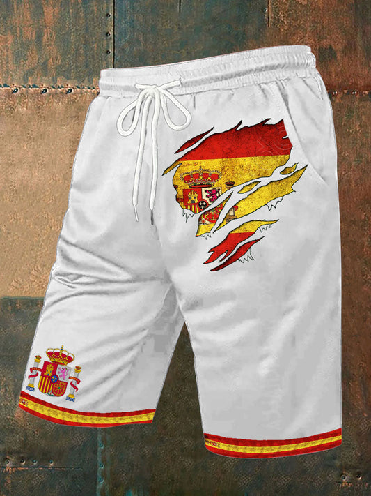 Shorts estampados de España de hombre