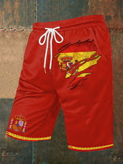 Shorts estampados de España de hombre