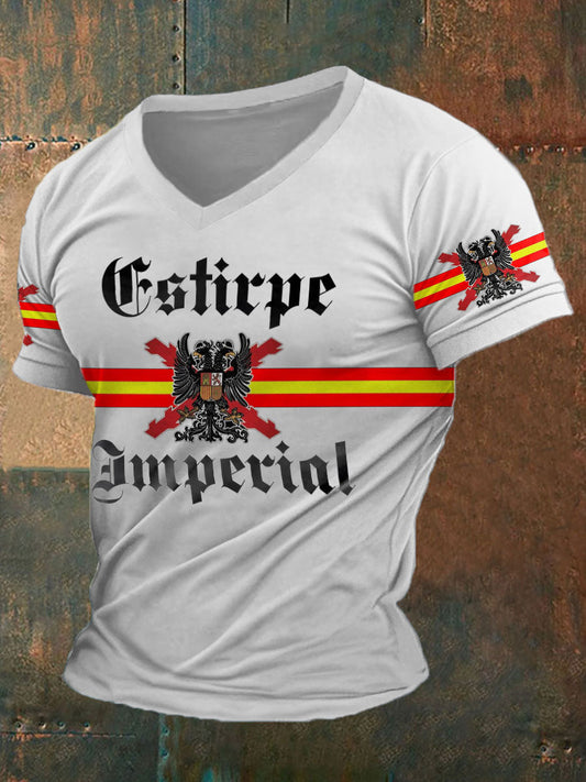 Camiseta de hombre con estampado Cruz de Borgoña de España Tercio