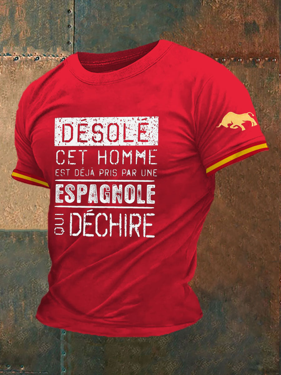 Camiseta Spain Desole para hombre