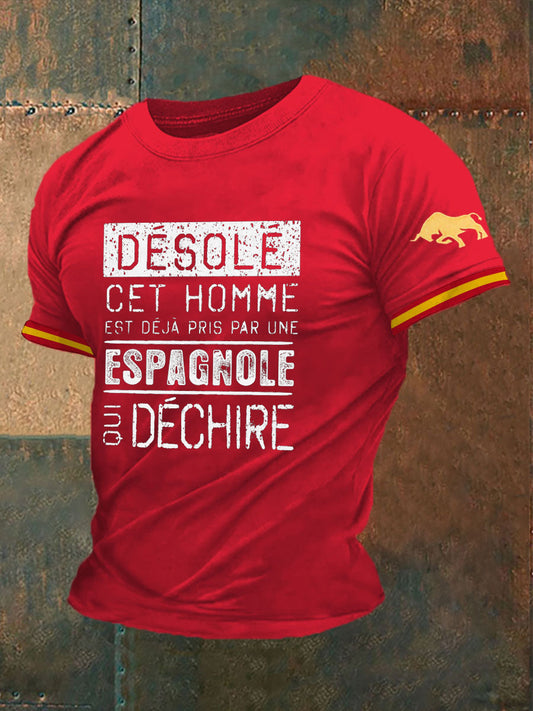 Camiseta Spain Desole para hombre