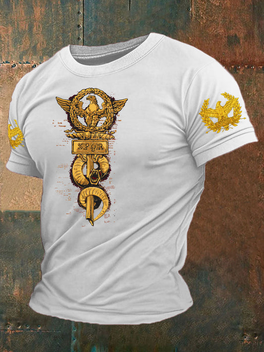 Camiseta con estampado SPQR de España para hombre
