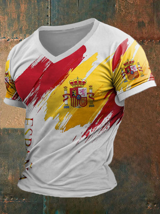 Camiseta con estampado España para hombre