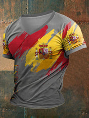 Camiseta con estampado España para hombre
