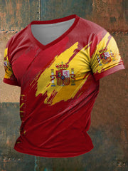 Camiseta con estampado España para hombre